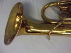 Quality! King 625 U.S.A. 3 Valve Baritone Horn + King Case