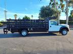 2015 Ford F550 Stake Bed ,16', Lift ., ONLY 36K MILES!