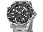 New Omega Seamaster Diver 300 M Black Dial Men's Watch 210.30.42.20.01.001