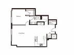 Aspira Apartments - 1 Bed 1 Bath - Penthouse (972 sq ft)