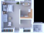 Scholars Corner Apartments - Studio Floor Plan S4