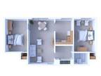 Scholars Corner Apartments - 2 Bedrooms Floor Plan B1