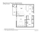 Beechmont Towers - 1 Bedroom 1 Bath Luxe