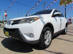 2015 White Toyota Rav4 Suv 4-Dr