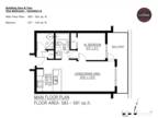 The Lodges at Packer's Junction - 1 bed 1 bath Variation A