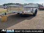 2023 High Country Trailers 6X12 Aluminum Utility Trailer