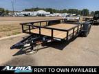 2023 Down 2 Earth 82X18 Utility Trailer 7000 GVWR