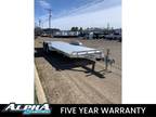 2024 Aluma 8220H Tilt 20' Aluminum Tilt Car Hauler Trailer 9990 GVWR