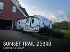 2022 Crossroads Sunset Trail 253RB 25ft