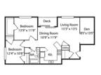 Walton Ridge Apartments - 2 Bedroom, 1 Bath with Den Style I