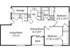 Walton Ridge Apartments - 2 Bedroom, 1 Bath Style H