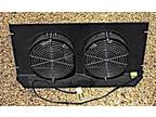 Double 7" Fan Rack Cooling Panel. High Volume!