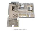 Blackhawk Apartment Homes - Two Bedroom 1.5 Bath - 1,028 sqft