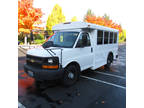 2007 Chevrolet Express Shuttle Micro Bus 15 Psngr Only 30k Miles, Collins