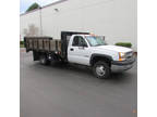 2003 Chevrolet Silverado, Only 73k Miles, 12' Flatbed, liftgate, Flat bed, 3500