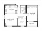 Capitol Centre Court Apartments - 2 BEDROOM 1 BATHROOM FLOORS 1-5