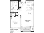 Peony Village Apartments - 1 Bedroom (855 Building)