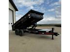 2023 Maxx-D Djx 14ft Bumper Pull Dump Trailer