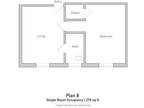 1008 Larkin St. - Efficiency - Plan 8