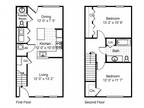 Tremont Pointe Apartments - Two Bedroom Townhouse