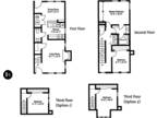 Crawford Square Apartments - 3 Bedroom 1.5 Bath Townhome - B1