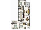 Fountains at Pershing Park - Two Bedroom w/Den Two Bath (b)
