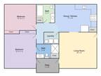 Devling Place Apartments - 2 Bedroom 2 Bath Apartment