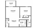 Walnut Crossings - 1 Bedroom, 1 Bath