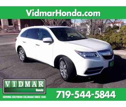 2015 Acura MDX 3.5L Technology Package SH-AWD is a White 2015 Acura MDX 3.5L Technology Package SUV in Pueblo CO