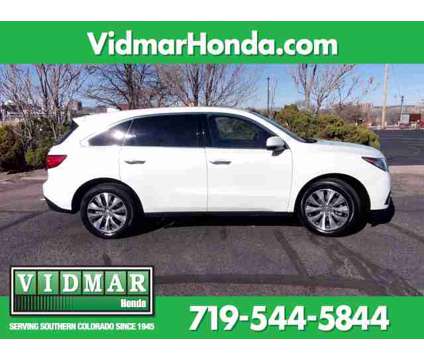 2015 Acura MDX 3.5L Technology Package SH-AWD is a White 2015 Acura MDX 3.5L Technology Package SUV in Pueblo CO