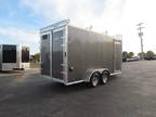 2023 E-Z Hauler 7.5X16 Enclosed 7' Tall Contractor Unit