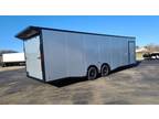 2023 High Country Trailers Car Hauler 8.5x28 Blackout Package w/Cabinets (14