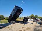 2024 IronBull DMG0220102 8.5X20 Gooseneck Dump Trailer