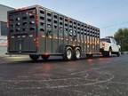 2024 Maxxim Eagle 24' Tandem Axle Steel Livestock