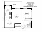 Highpoint Kitchener - 1 Bed 1 Bath A