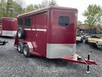 2024 Valley Trailers 7x14 Thoroughbred Two Horse Slant
