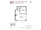 Presidential Apartments - One Bedroom