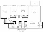 Woodland Park Apartments - Three Bedroom A