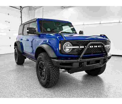2021 Ford Bronco First Edition 4x4 is a Blue 2021 Ford Bronco SUV in Frankfort KY