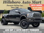 2021 Ram 3500 Limited Longhorn*American Force*Lifted*25K Miles*Diesel*4x4*