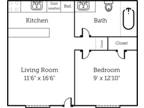 Casitas Apartments - 1x1 - ONLY 1 LEFT