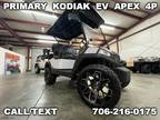 2023 Kodiak EV Apex 4p Lifted Golf Cart