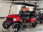 2023 Kodiak EV Defender 6p Lifted Golf Cart
