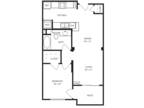 Fountain Plaza - One Bedroom A1