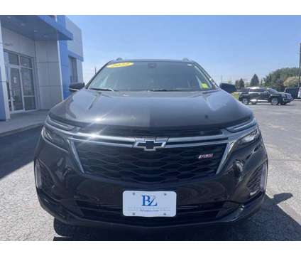 2022 Chevrolet Equinox RS is a Black 2022 Chevrolet Equinox SUV in Ligonier IN