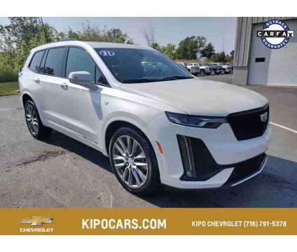 2021 Cadillac XT6 Sport TI is a White 2021 Sport SUV in Ransomville NY