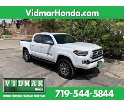 2020 Toyota Tacoma Limited V6 is a White 2020 Toyota Tacoma Limited Truck in Pueblo CO