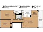 5999 Monkland - 2 Bedroom 2 Bath - zoom floorplan