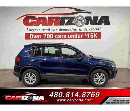 2016 Volkswagen Tiguan R-Line 4Motion is a Blue 2016 Volkswagen Tiguan R-Line SUV in Chandler AZ