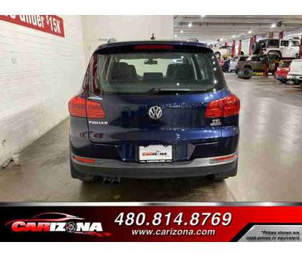 2016 Volkswagen Tiguan R-Line 4Motion is a Blue 2016 Volkswagen Tiguan R-Line SUV in Chandler AZ